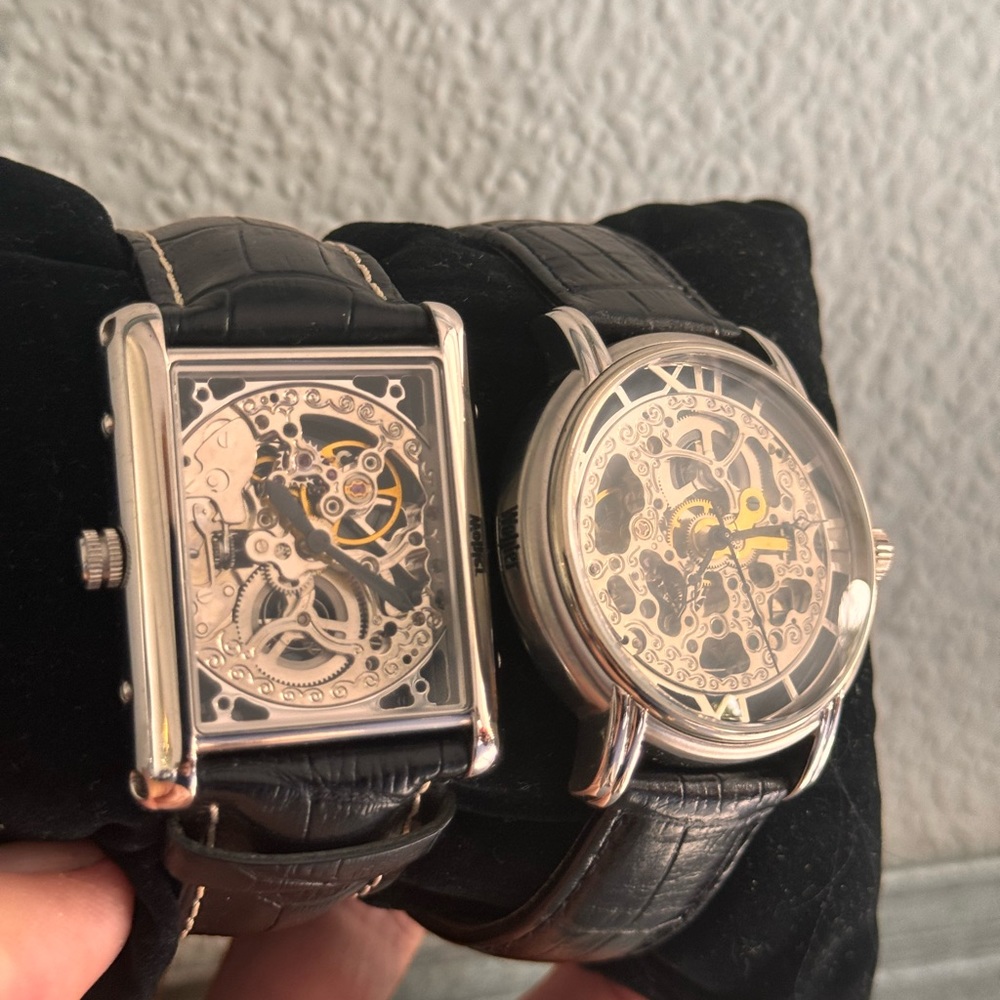 Wohler brand skeleton watches